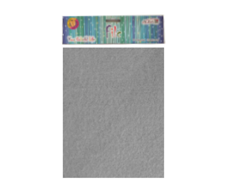 Filcs A4, pelēks, 10 loksnes, WKF-067-0444