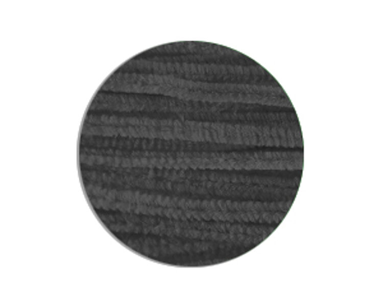 Stieplītes pūkainas d.6mm*30cm, melnas 40gb.