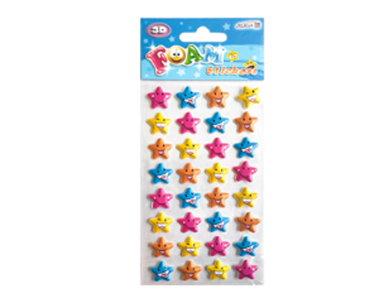 Uzlīmes Emociju zvaigznītes, MIX, NKB-3718