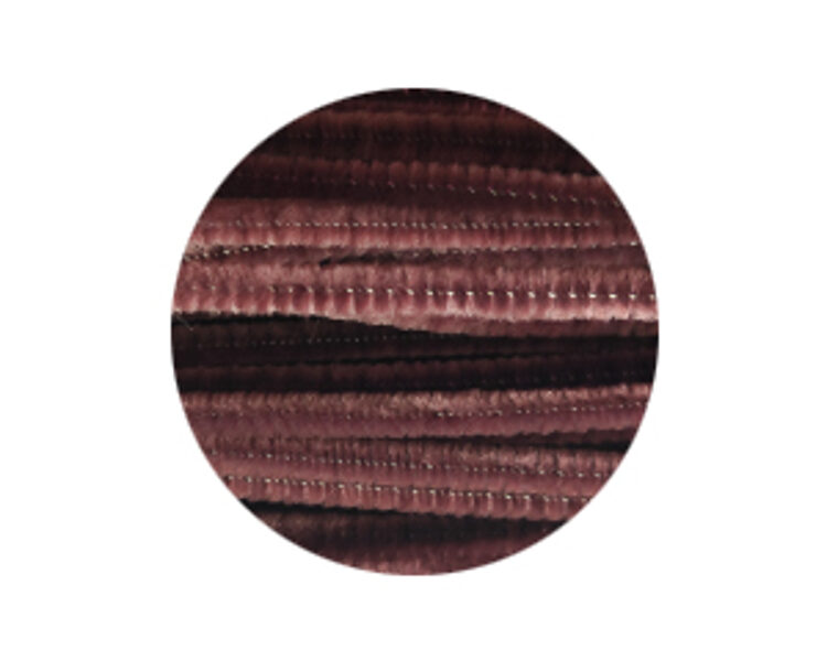 Stieplītes pūkainas d.6mm*30cm, brūnas, 40gab