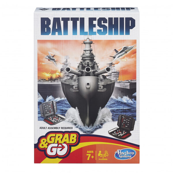 BATTLESHIP Spēle Grab&Go (Latviešu val.)