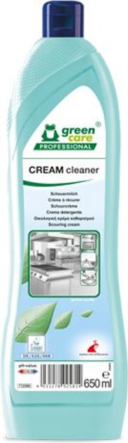 GREEN CARE CREAM CLEANER, an environmentally friendly cream cleaner