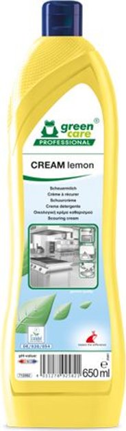 Environmentally friendly cream cleaner CREAM CLEANER LEMON