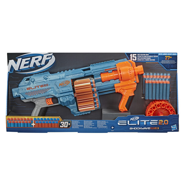 NERF Elite 2.0 Rotaļu ierocis Shockwave RD 15