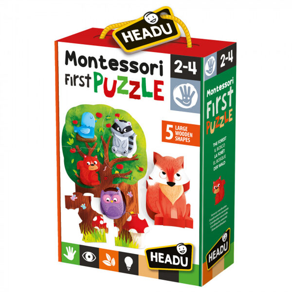 HEADU Montesori pirmā puzle - Mežs