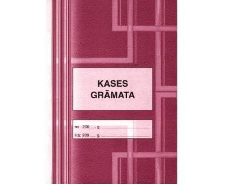  Kases grāmata, paškopējoša, A4, 31 komplekts 