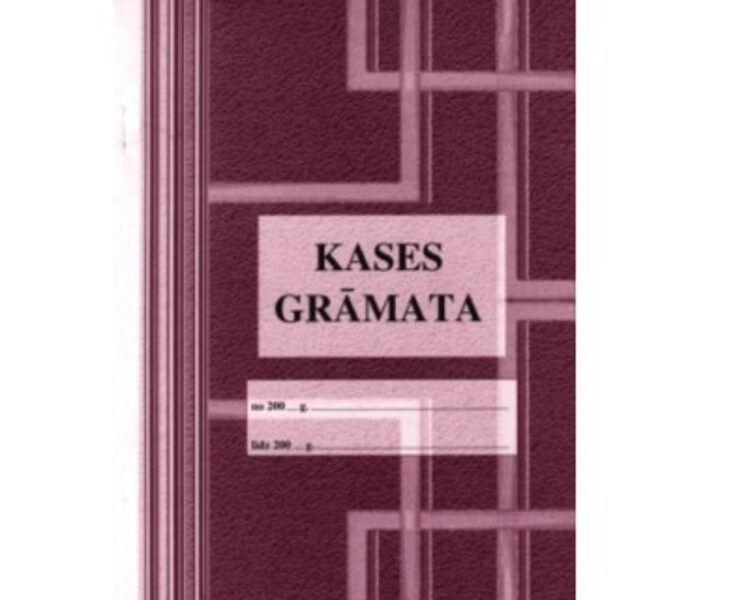  Kases grāmata, paškopējoša, A5, 50 komplekti 