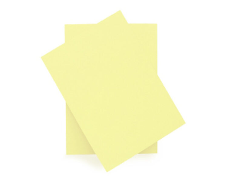 Papīrs krāsains A4, 80g/m2, Image, 50loksnes, gaiši dzeltens 