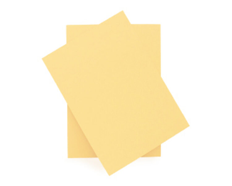 Papīrs krāsains A4, 160g/m2, Image, 50loksnes, pasteļdzeltens 