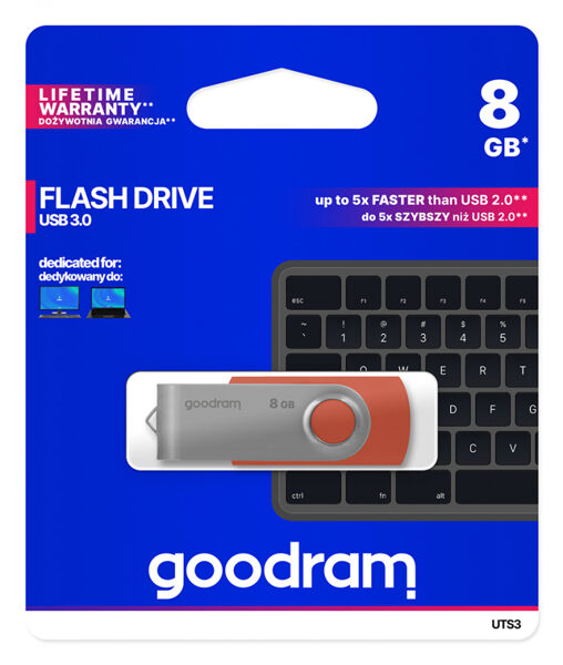 Goodram UTS3 USB 3.0 8GB Red