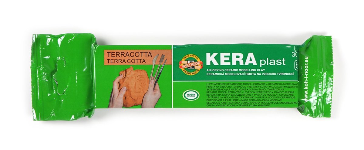 Keraplast Terracotta (brūnā krāsā), 300g
