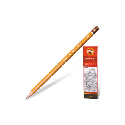   Zīmulis parastais, dažādas cietības Koh-i-noor