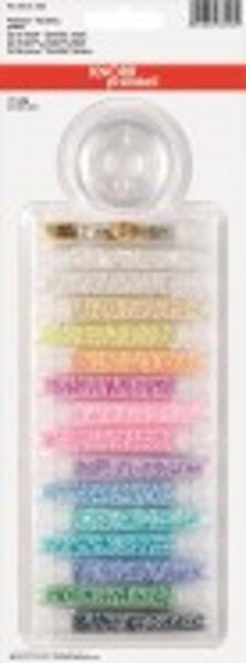 Pērlīšu izlase ar piederumiem 2.5mm, pasteļkrāsas